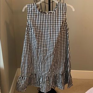 JCrew Gingham Dress